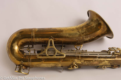 King Super 20 Tenor 1948 Original Lacquer Full Pearls Good Pads 298084