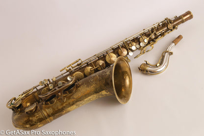 King Super 20 Tenor 1948 Original Lacquer Full Pearls Good Pads 298084