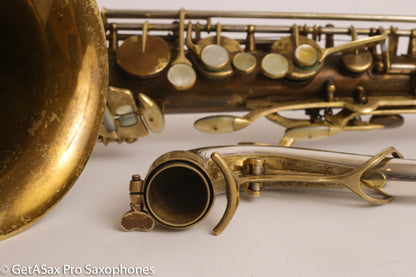 King Super 20 Tenor 1948 Original Lacquer Full Pearls Good Pads 298084