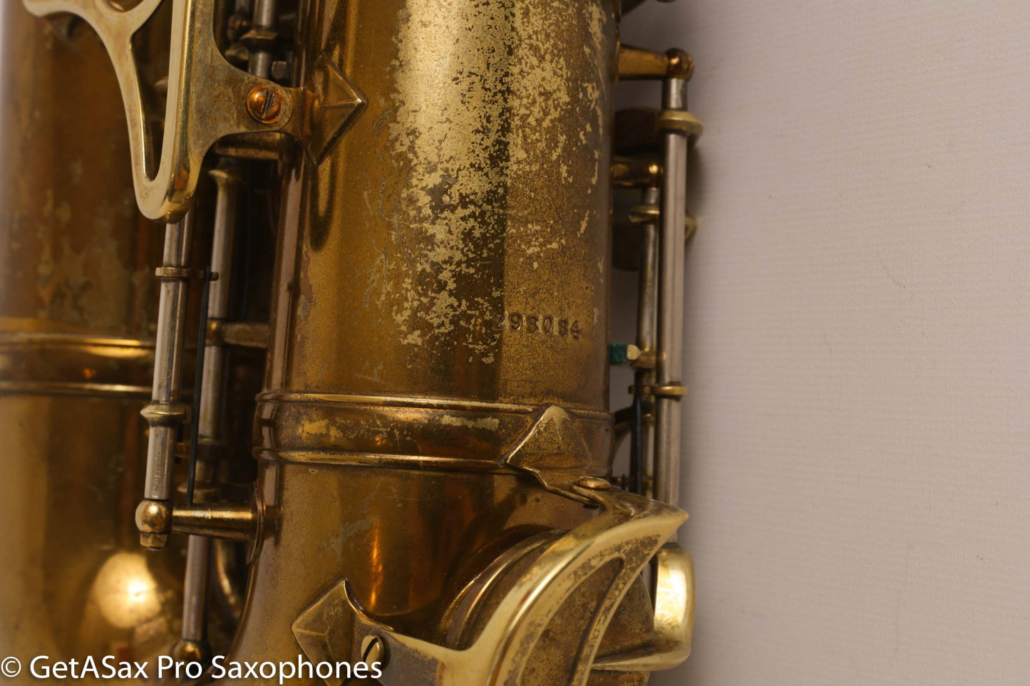 King Super 20 Tenor 1948 Original Lacquer Full Pearls Good Pads 298084