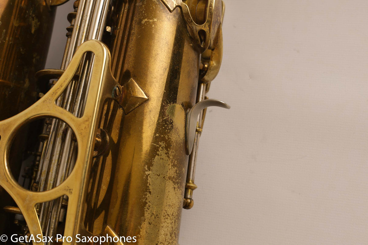 King Super 20 Tenor 1948 Original Lacquer Full Pearls Good Pads 298084