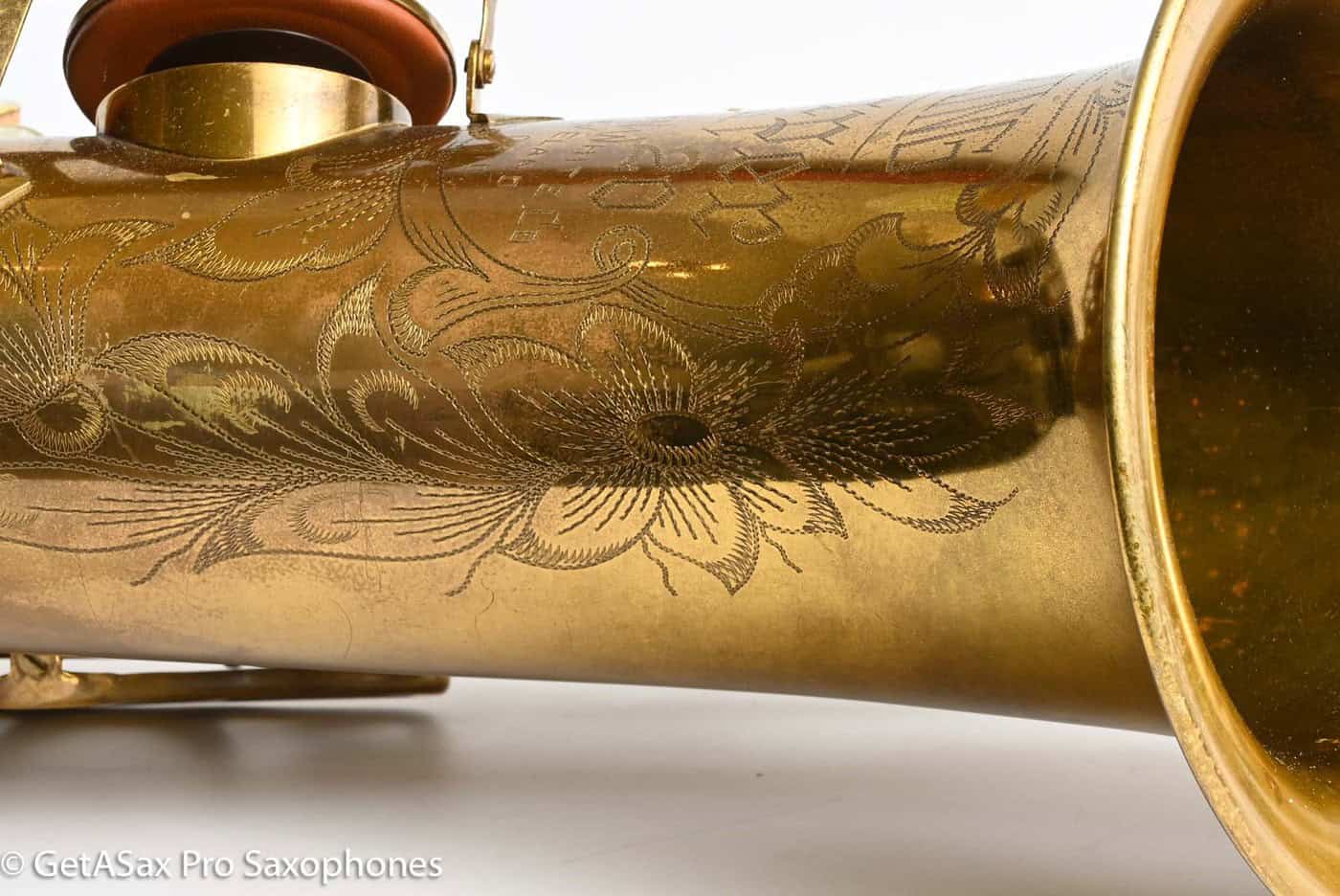 King Super 20 Tenor Full Pearls 1949 Original Lacquer Old Pads 303254