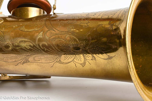 King Super 20 Tenor Full Pearls 1949 Original Lacquer Old Pads 303254