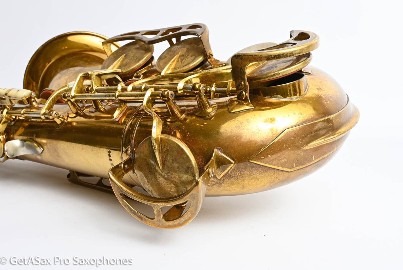 King Super 20 Tenor Full Pearls 1949 Original Lacquer Old Pads 303254