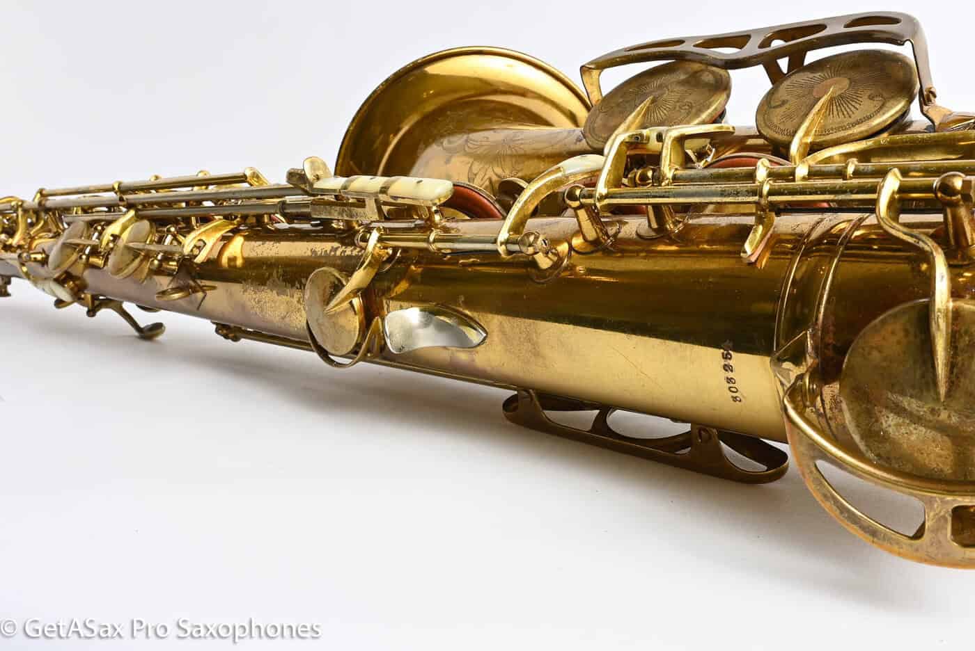 King Super 20 Tenor Full Pearls 1949 Original Lacquer Old Pads 303254