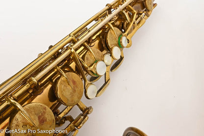 King Super 20 Tenor Full Pearls 1949 Original Lacquer Old Pads 303254