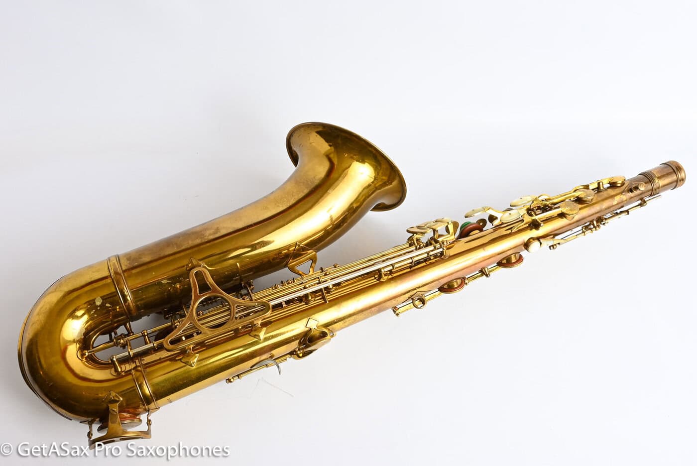 King Super 20 Tenor Full Pearls 1949 Original Lacquer Old Pads 303254