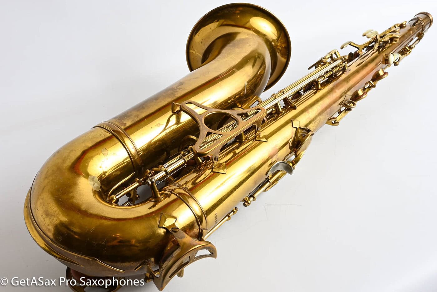 King Super 20 Tenor Full Pearls 1949 Original Lacquer Old Pads 303254