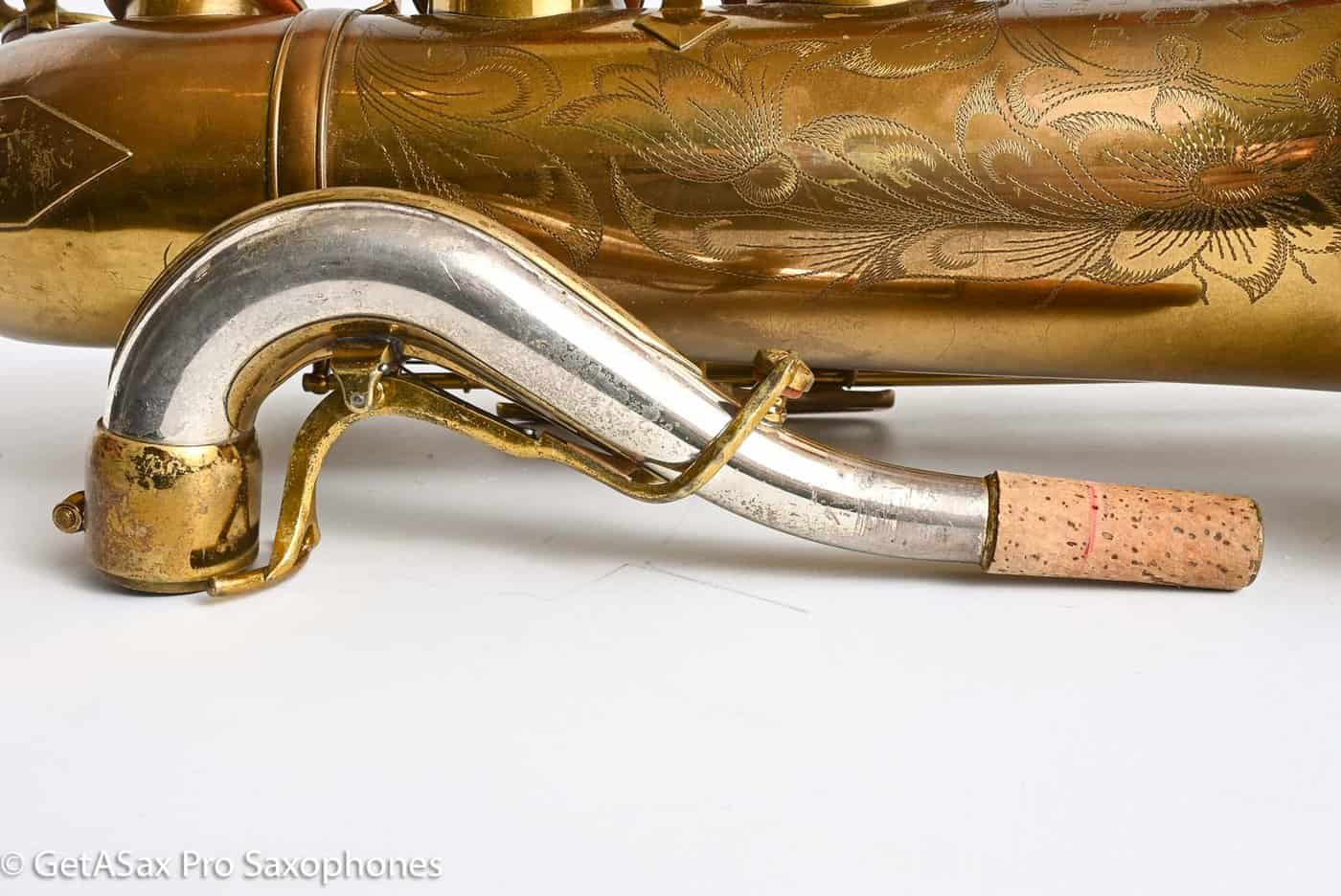 King Super 20 Tenor Full Pearls 1949 Original Lacquer Old Pads 303254