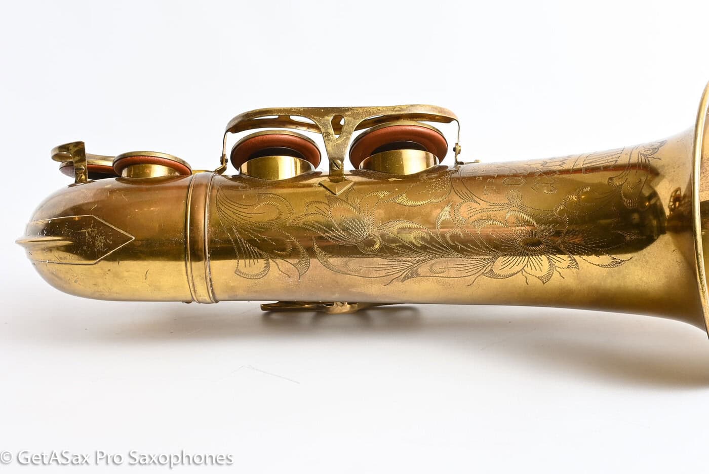 King Super 20 Tenor Full Pearls 1949 Original Lacquer Old Pads 303254