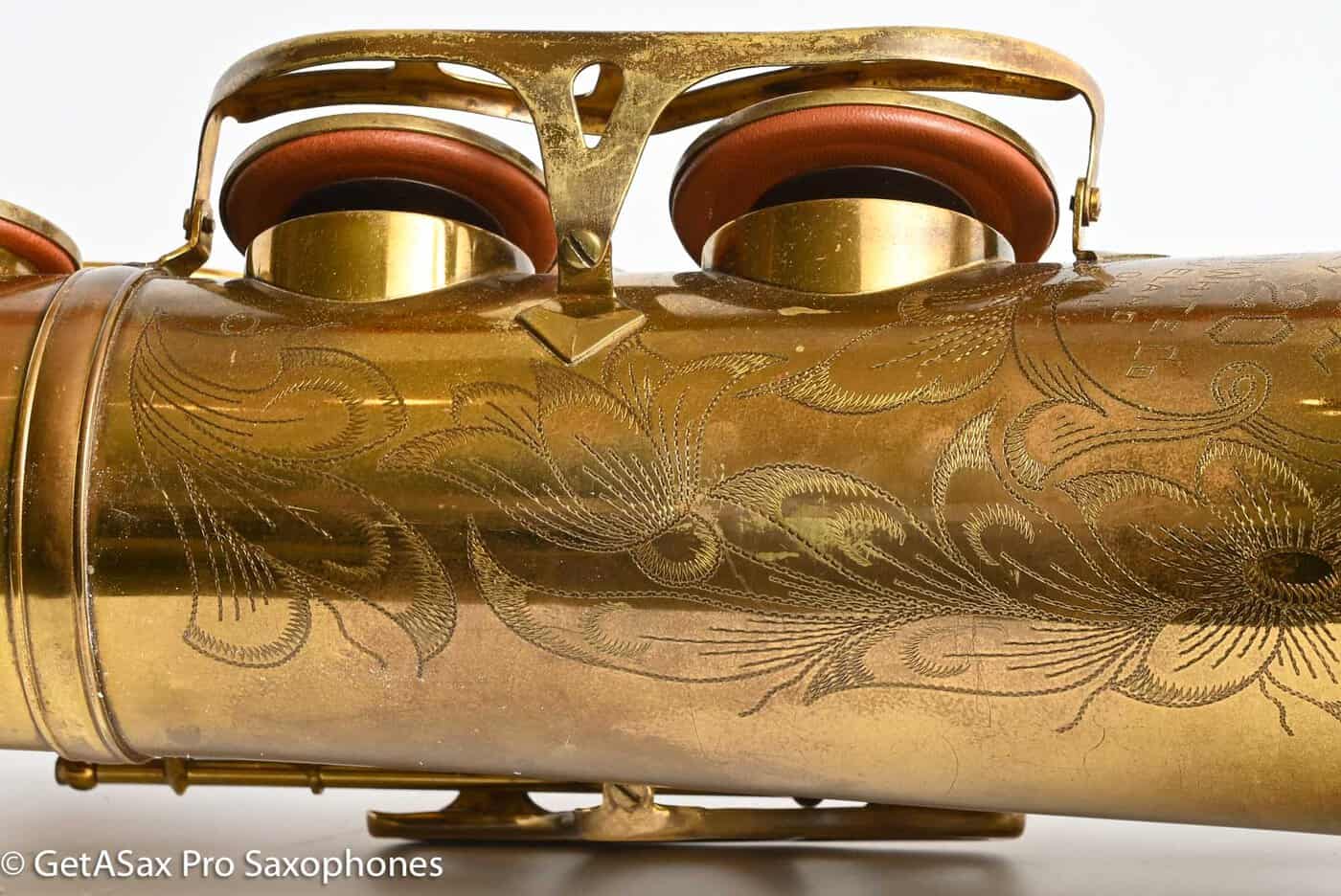 King Super 20 Tenor Full Pearls 1949 Original Lacquer Old Pads 303254