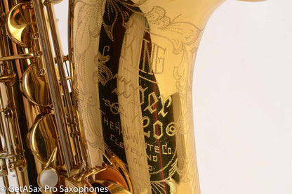 King Super 20 Tenor Saxophone 1957 Near Mint Original Lacquer Overhauled!