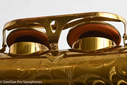 King Super 20 Tenor 1A Original Lacquer Plays on Older Pads 298492