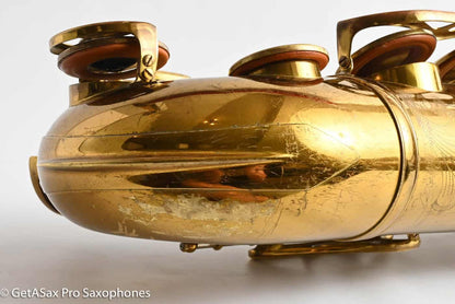 King Super 20 Tenor 1A Original Lacquer Plays on Older Pads 298492