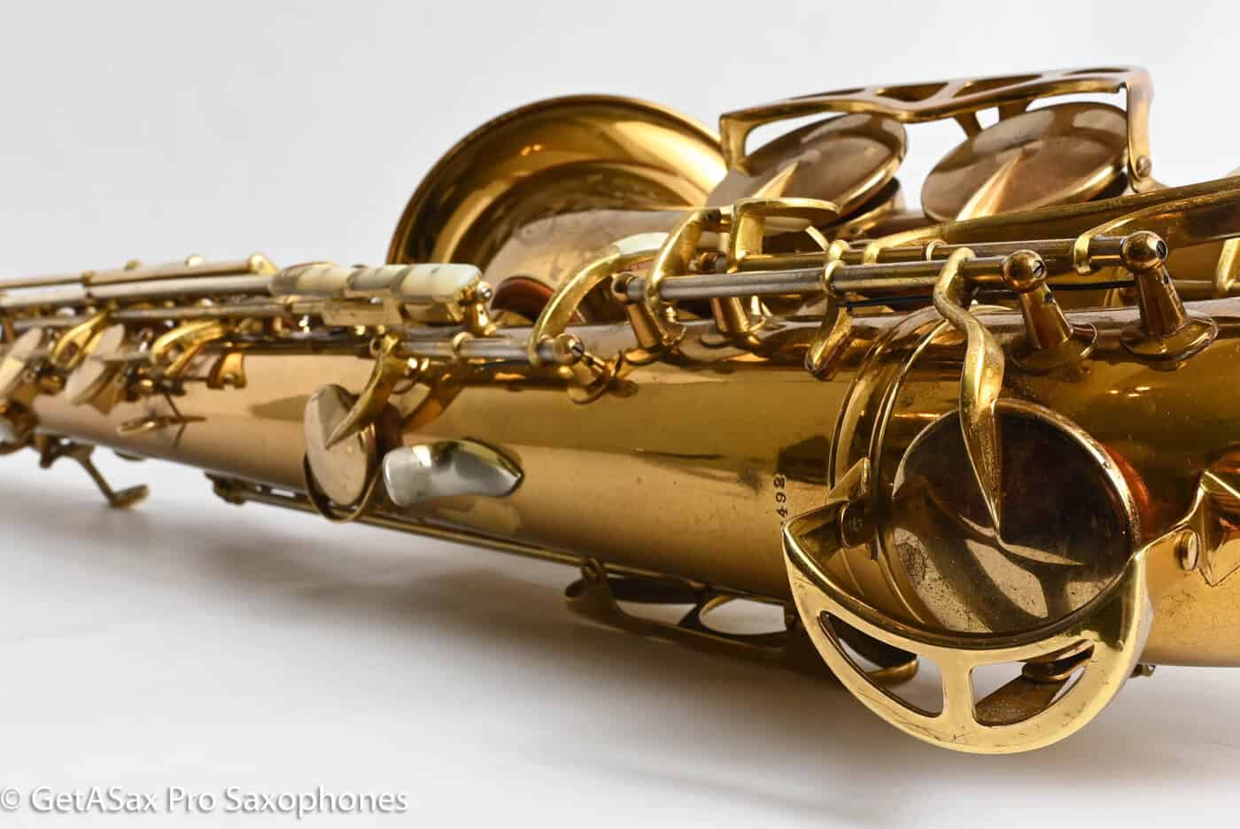 King Super 20 Tenor 1A Original Lacquer Plays on Older Pads 298492