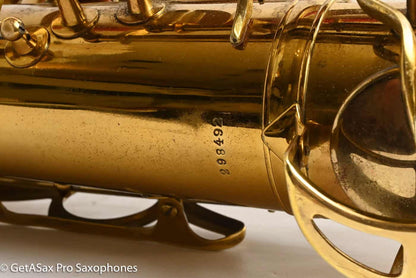 King Super 20 Tenor 1A Original Lacquer Plays on Older Pads 298492