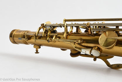 King Super 20 Tenor 1A Original Lacquer Plays on Older Pads 298492