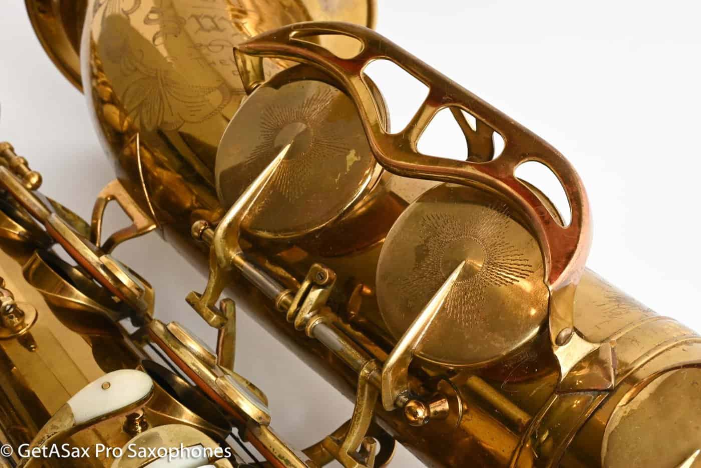 King Super 20 Tenor 1A Original Lacquer Plays on Older Pads 298492