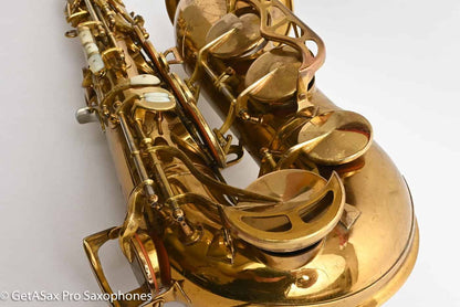 King Super 20 Tenor 1A Original Lacquer Plays on Older Pads 298492