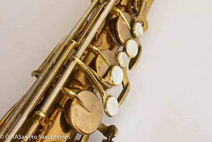 King Super 20 Tenor 1A Original Lacquer Plays on Older Pads 298492