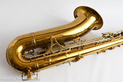 King Super 20 Tenor 1A Original Lacquer Plays on Older Pads 298492