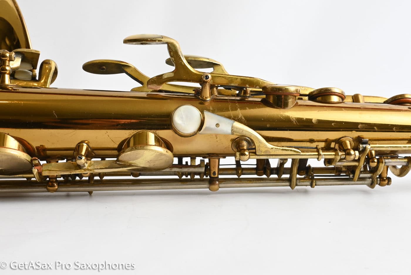 King Super 20 Tenor 1A Original Lacquer Plays on Older Pads 298492