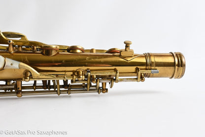 King Super 20 Tenor 1A Original Lacquer Plays on Older Pads 298492