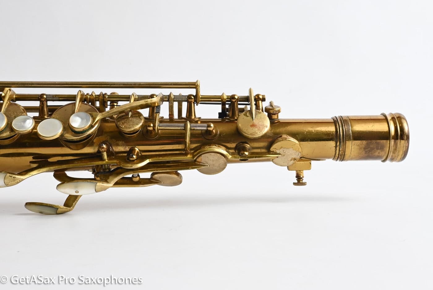 King Super 20 Tenor 1A Original Lacquer Plays on Older Pads 298492