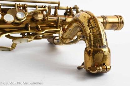 King Super 20 Tenor 1A Original Lacquer Plays on Older Pads 298492