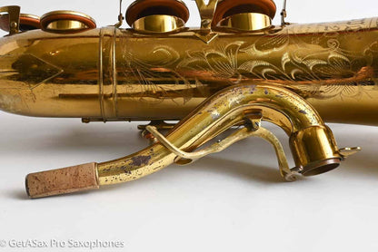 King Super 20 Tenor 1A Original Lacquer Plays on Older Pads 298492