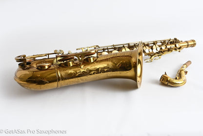 King Super 20 Tenor 1A Original Lacquer Plays on Older Pads 298492