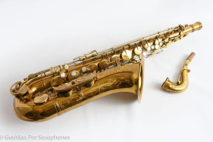 King Super 20 Tenor 1A Original Lacquer Plays on Older Pads 298492