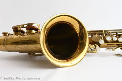 King Super 20 Tenor 1A Original Lacquer Plays on Older Pads 298492