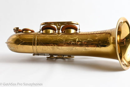 King Super 20 Tenor 1A Original Lacquer Plays on Older Pads 298492