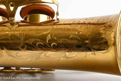 King Super 20 Tenor 1A Original Lacquer Plays on Older Pads 298492