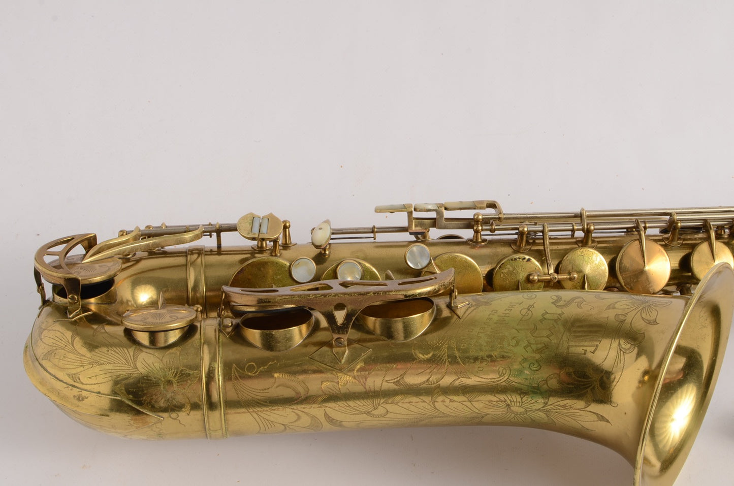 King Super 20 Tenor Original Lacquer Full Pearls Fresh Overhaul!
