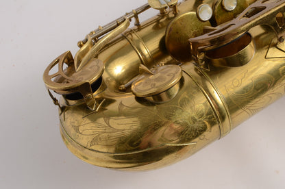King Super 20 Tenor Original Lacquer Full Pearls Fresh Overhaul!