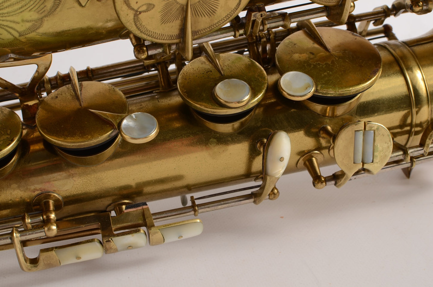 King Super 20 Tenor Original Lacquer Full Pearls Fresh Overhaul!