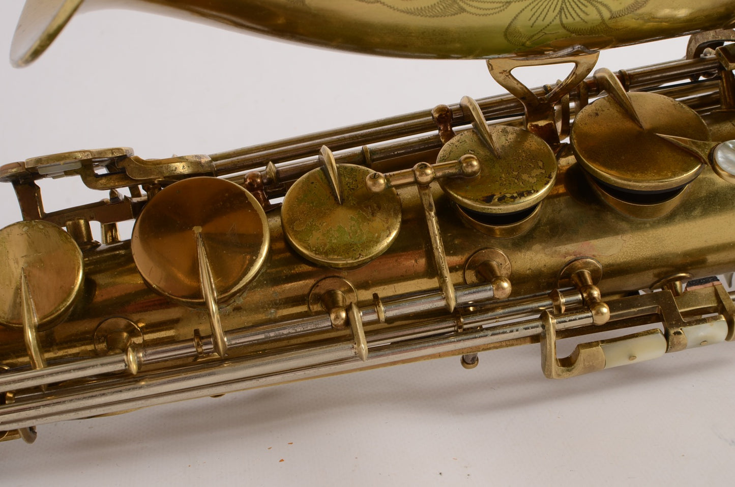 King Super 20 Tenor Original Lacquer Full Pearls Fresh Overhaul!
