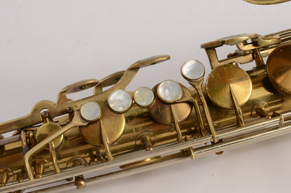King Super 20 Tenor Original Lacquer Full Pearls Fresh Overhaul!