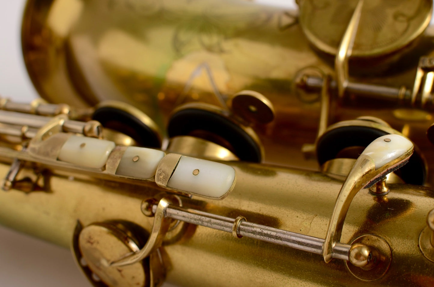 King Super 20 Tenor Original Lacquer Full Pearls Fresh Overhaul!