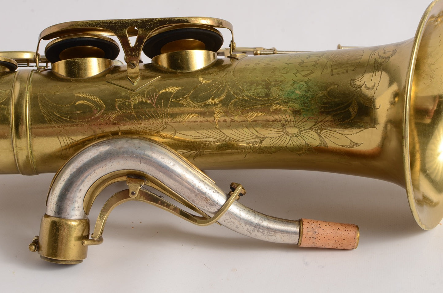 King Super 20 Tenor Original Lacquer Full Pearls Fresh Overhaul!