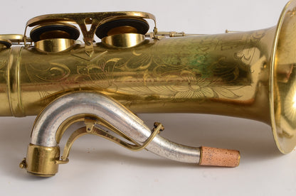 King Super 20 Tenor Original Lacquer Full Pearls Fresh Overhaul!
