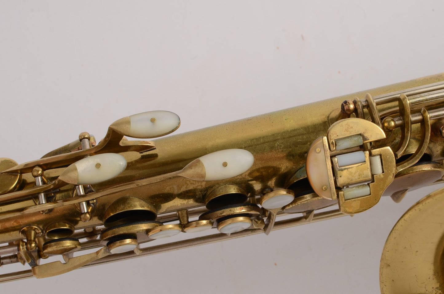 King Super 20 Tenor Original Lacquer Full Pearls Fresh Overhaul!