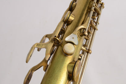 King Super 20 Tenor Original Lacquer Full Pearls Fresh Overhaul!