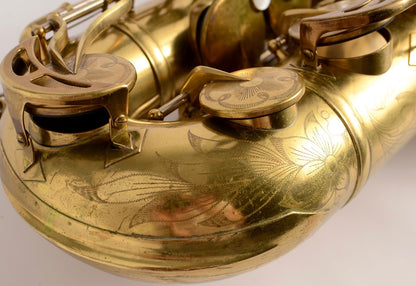King Super 20 Tenor Original Lacquer Full Pearls Fresh Overhaul!