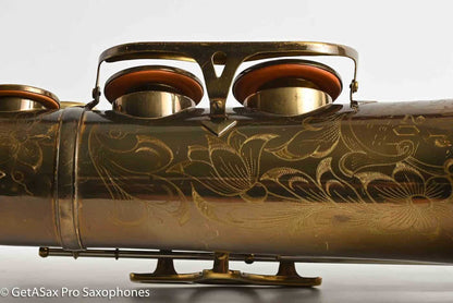 King Super 20 Tenor Series 1 Rare Original Dark Lacquer – Gorgeous! 285199