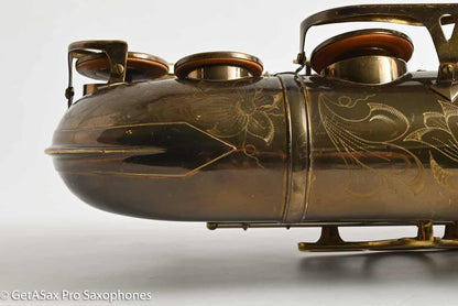 King Super 20 Tenor Series 1 Rare Original Dark Lacquer – Gorgeous! 285199