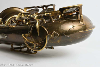 King Super 20 Tenor Series 1 Rare Original Dark Lacquer – Gorgeous! 285199