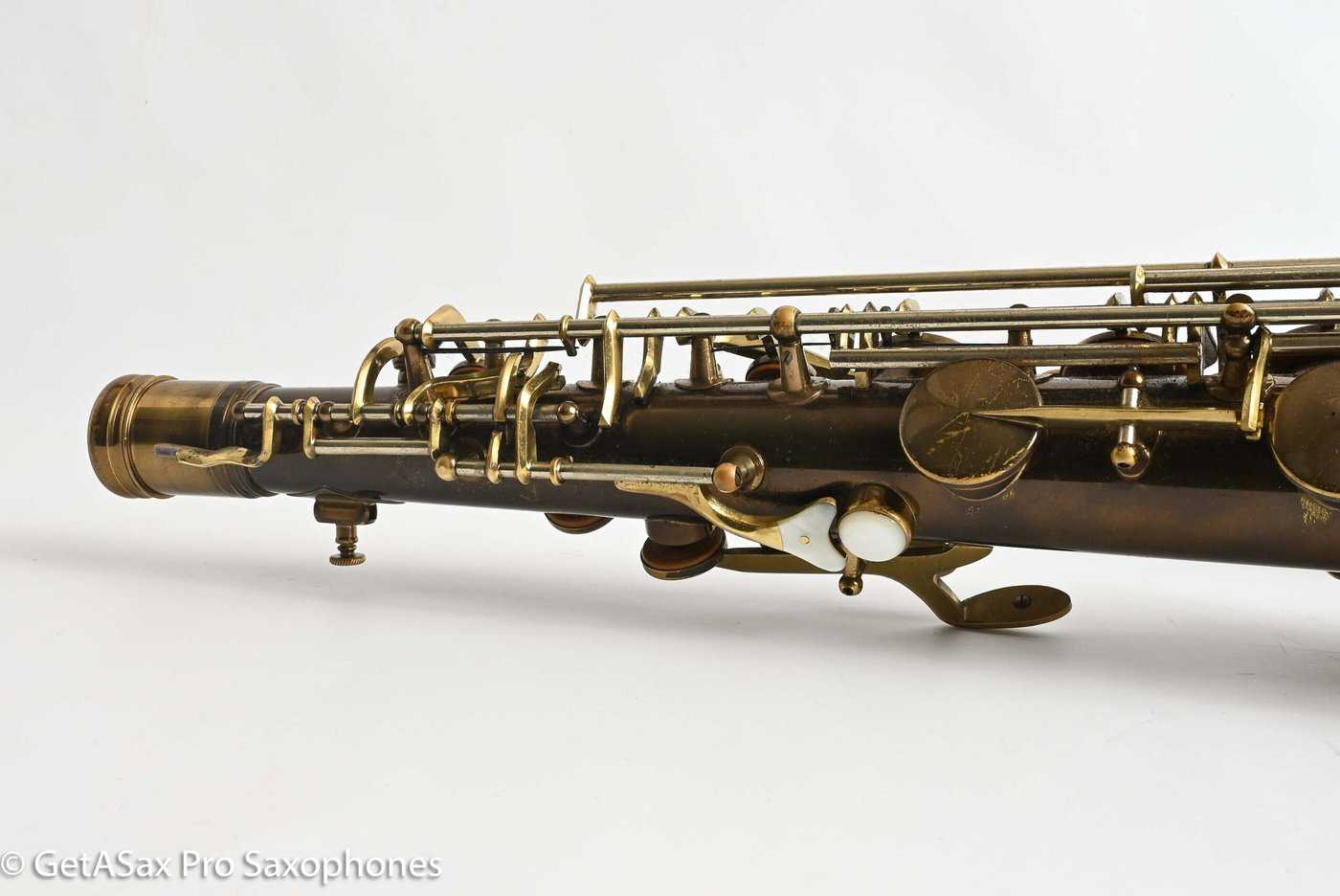 King Super 20 Tenor Series 1 Rare Original Dark Lacquer – Gorgeous! 285199